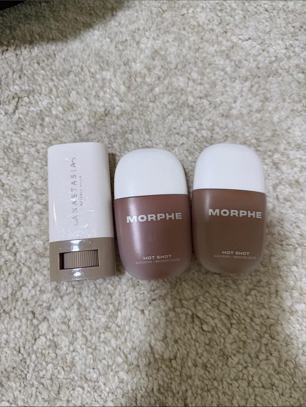 Morphe Hot Shot Liquid Bronzer Duo - Cream & Brown Tones